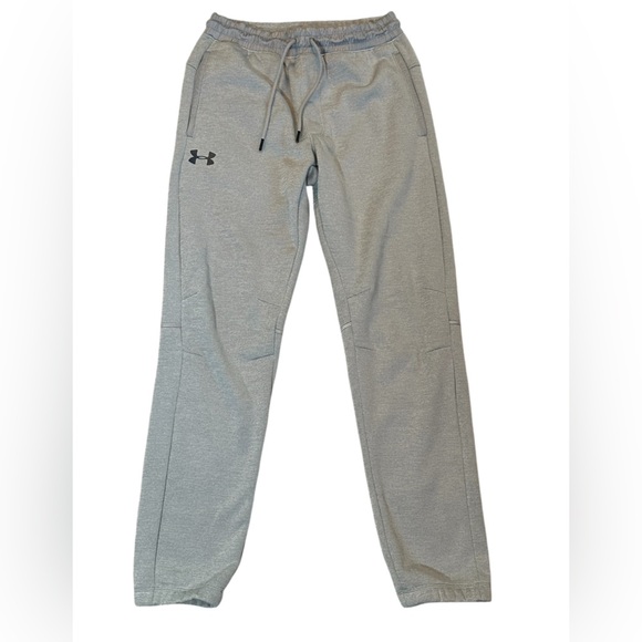 Under Armour Coldgear Warm loose joggers sweatpants sz M gray - Picture 6 of 8
